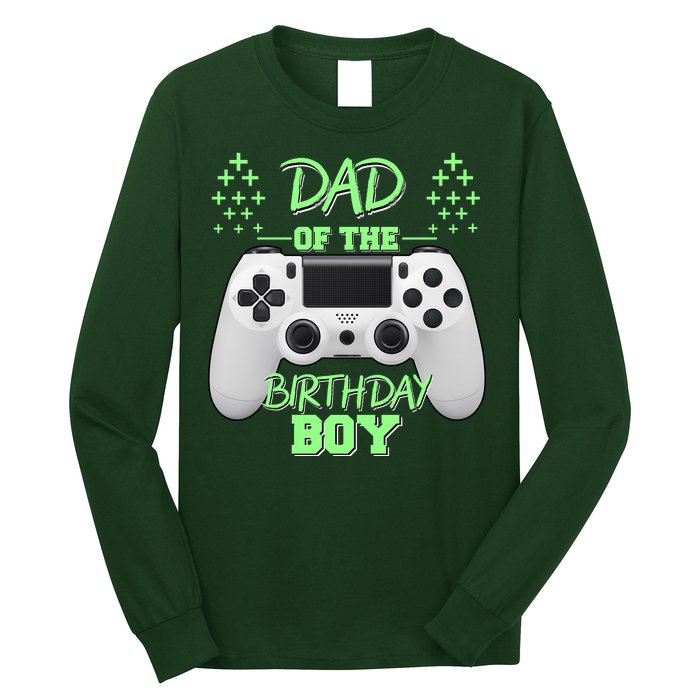 Dad Of The Birthday Boy Long Sleeve Shirt