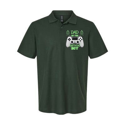 Dad Of The Birthday Boy Softstyle Adult Sport Polo