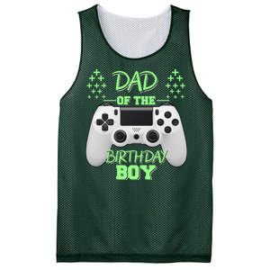 Dad Of The Birthday Boy Mesh Reversible Basketball Jersey Tank