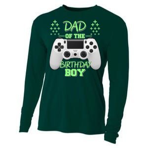 Dad Of The Birthday Boy Cooling Performance Long Sleeve Crew