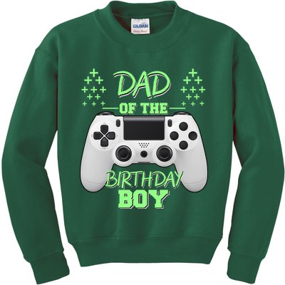 Dad Of The Birthday Boy Kids Sweatshirt