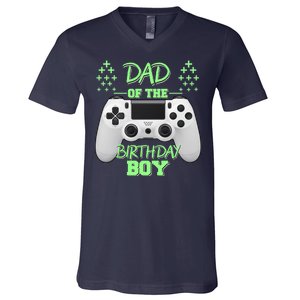 Dad Of The Birthday Boy V-Neck T-Shirt