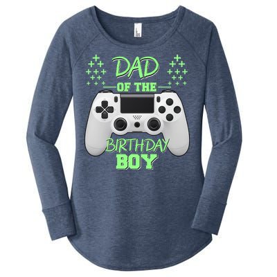 Dad Of The Birthday Boy Women's Perfect Tri Tunic Long Sleeve Shirt