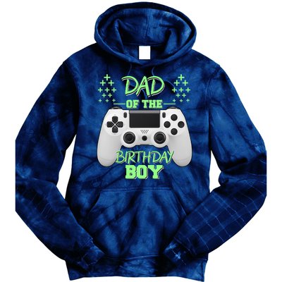 Dad Of The Birthday Boy Tie Dye Hoodie