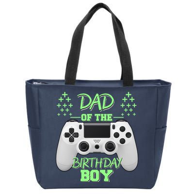 Dad Of The Birthday Boy Zip Tote Bag