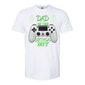 Dad Of The Birthday Boy Softstyle CVC T-Shirt