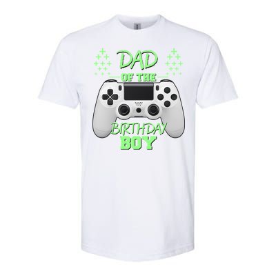 Dad Of The Birthday Boy Softstyle® CVC T-Shirt