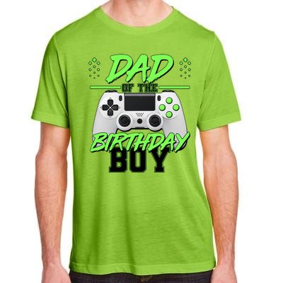 Dad Of The Birthday Boy Video Gamer Adult ChromaSoft Performance T-Shirt