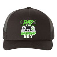 Dad Of The Birthday Boy Video Gamer Yupoong Adult 5-Panel Trucker Hat