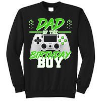 Dad Of The Birthday Boy Video Gamer Sweatshirt