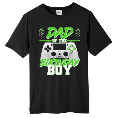 Dad Of The Birthday Boy Video Gamer Tall Fusion ChromaSoft Performance T-Shirt