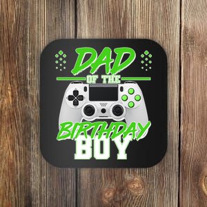 Dad Of The Birthday Boy Video Gamer Coaster