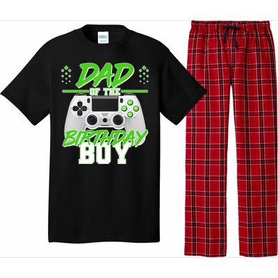 Dad Of The Birthday Boy Video Gamer Pajama Set