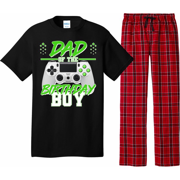 Dad Of The Birthday Boy Video Gamer Pajama Set