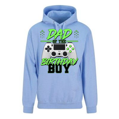 Dad Of The Birthday Boy Video Gamer Unisex Surf Hoodie