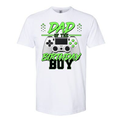 Dad Of The Birthday Boy Video Gamer Softstyle® CVC T-Shirt