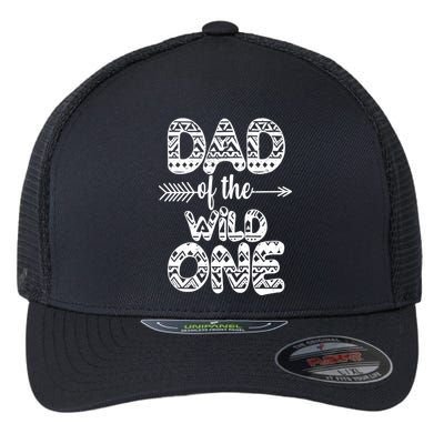 Dad Of The Wild One Flexfit Unipanel Trucker Cap