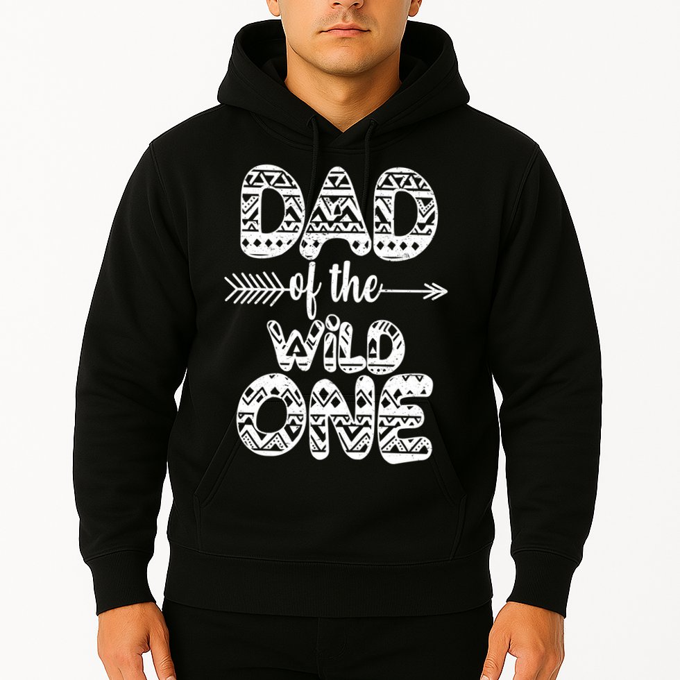 Dad Of The Wild One Hoodie