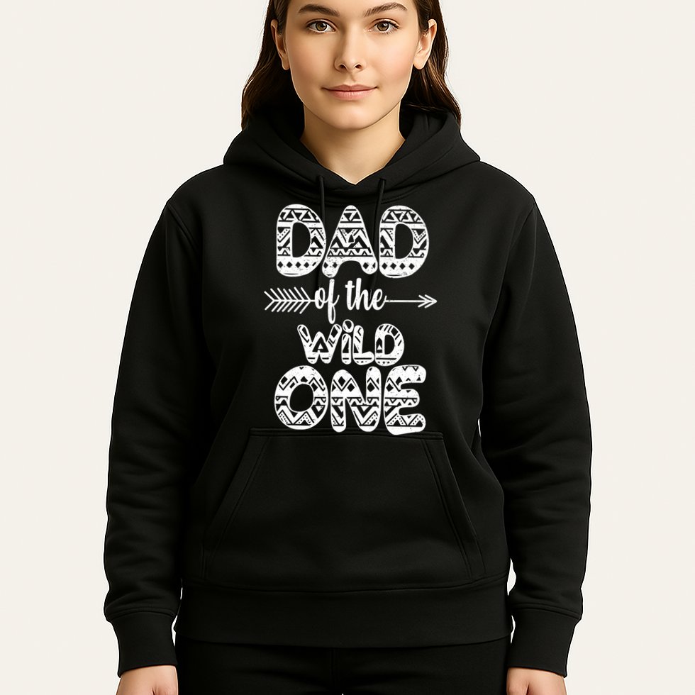Dad Of The Wild One Hoodie