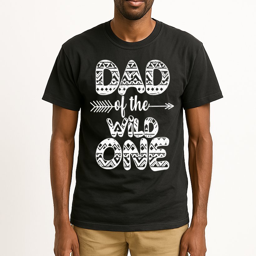 Dad Of The Wild One Tall T-Shirt