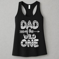 Dad Of The Wild One Womens Tank Top
