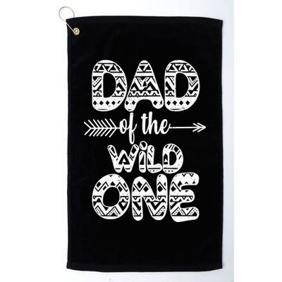 Dad Of The Wild One Golf Towel