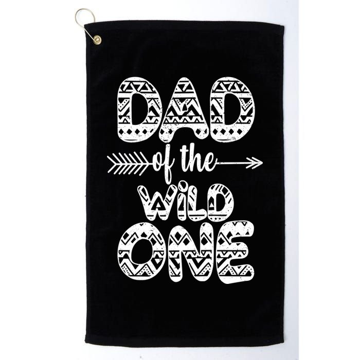 Dad Of The Wild One Golf Towel