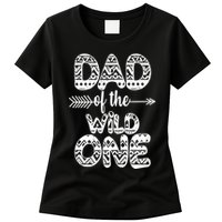 Dad Of The Wild One Womens T-Shirt