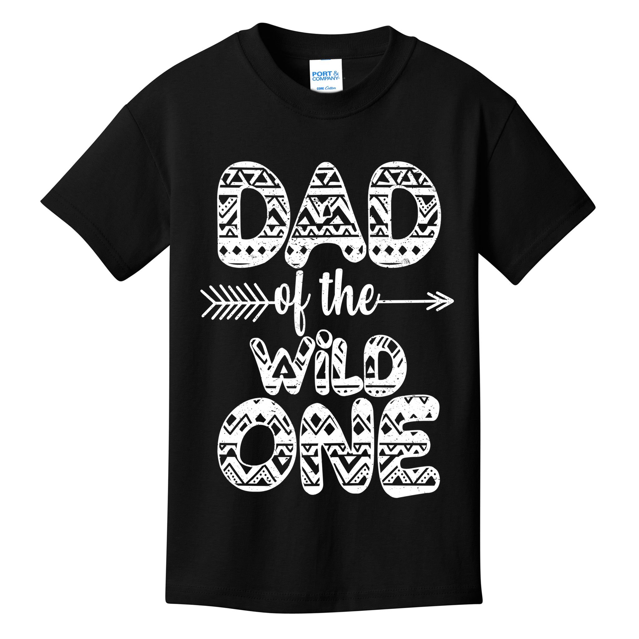 Dad Of The Wild One Kids T-Shirt