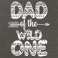 Dad Of The Wild One Cotton Canvas Backpack