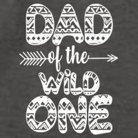 Dad Of The Wild One Vector Backpack