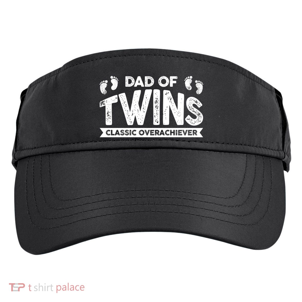 Dad Of Twins Classic Overachiever Adult Drive Performance Visor