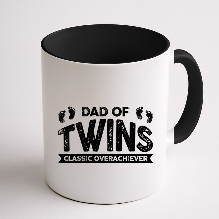 Dad Of Twins Classic Overachiever Mug