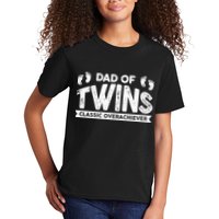 Dad Of Twins Classic Overachiever Kids T-Shirt