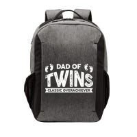 Dad Of Twins Classic Overachiever Vector Backpack