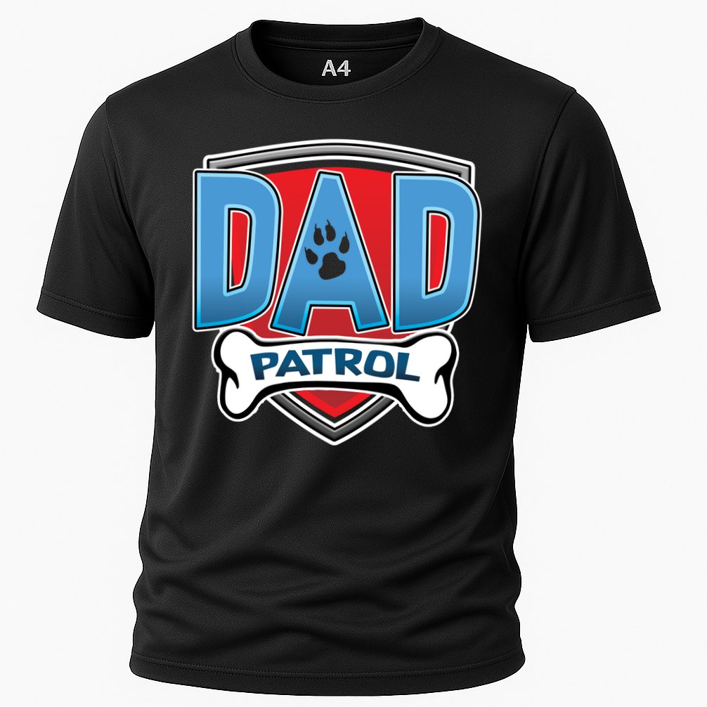 Dad Patrol Cooling Performance Crew T-Shirt