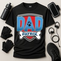 Dad Patrol Cooling Performance Crew T-Shirt