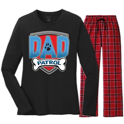 Dad Patrol Women's Long Sleeve Flannel Pajama Set 