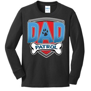 Dad Patrol Kids Long Sleeve Shirt