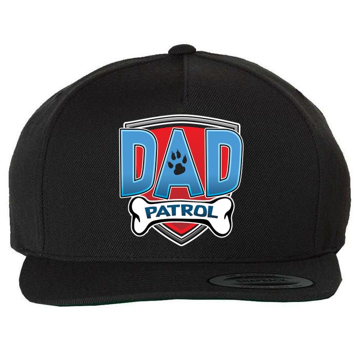 Dad Patrol Wool Snapback Cap