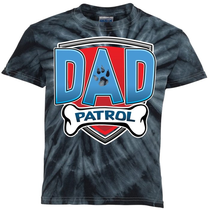 Dad Patrol Kids Tie-Dye T-Shirt