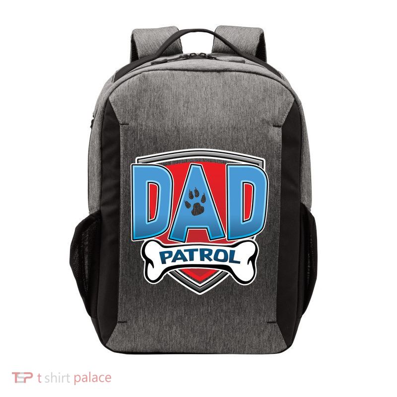 Dad Patrol Vector Backpack