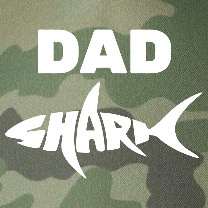 Dad Shark Legacy Tie Dye Trucker Hat