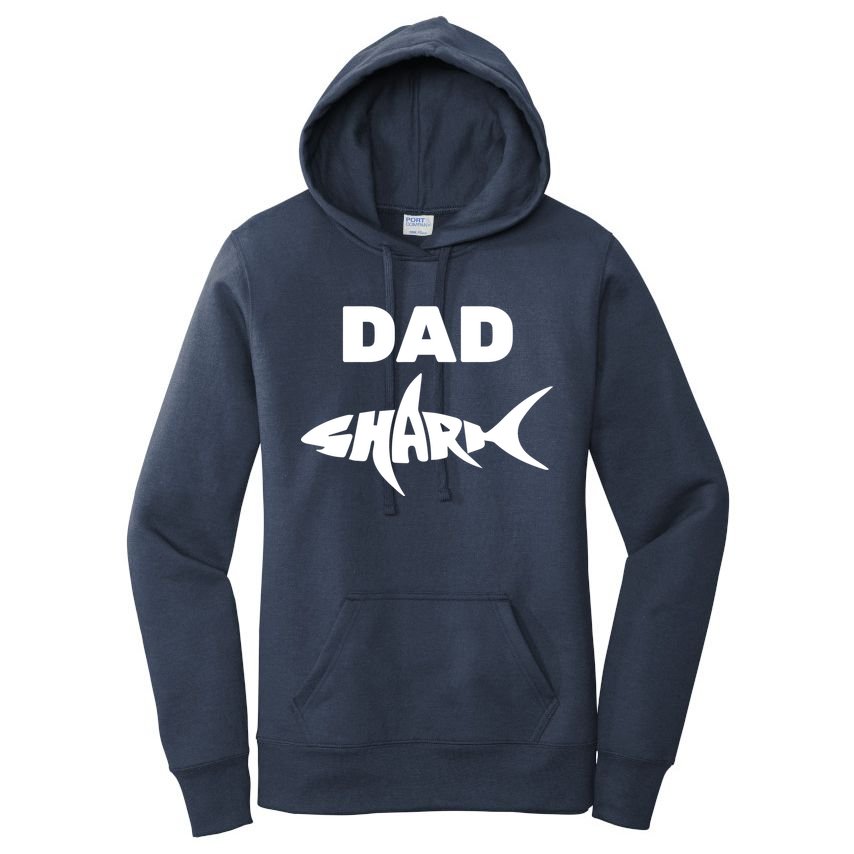 Dad Shark Women's Pullover Hoodie