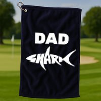 Dad Shark Golf Towel