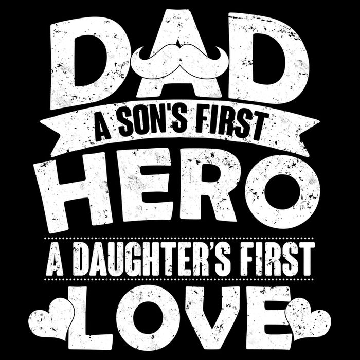 Dad Sons First Hero Daughter Fist Love City Backpack