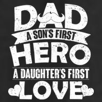 Dad Sons First Hero Daughter Fist Love 11oz C Handle Ceramic Mug