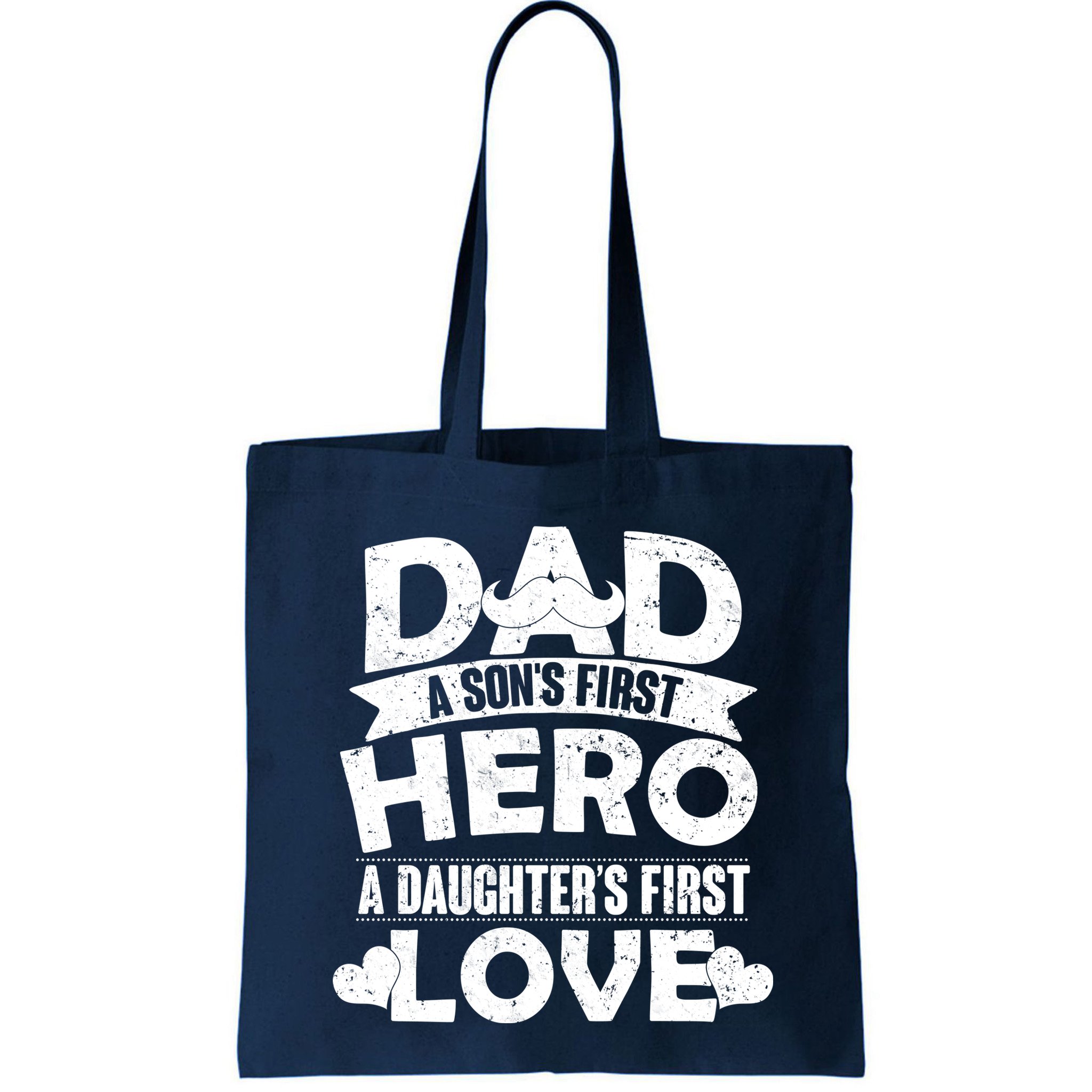 Dad Sons First Hero Daughter Fist Love Bag