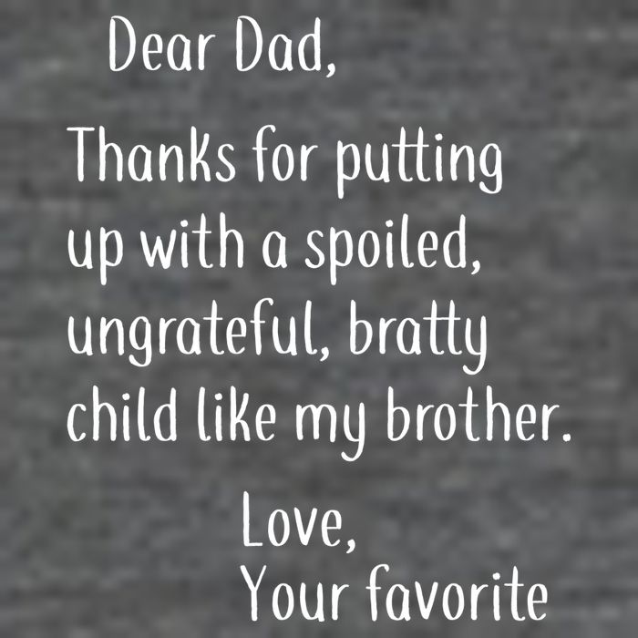 Dad Thanks For Putting Up With My Brother Tall T-Shirt