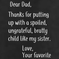Dad Thanks For Putting Up With My Sister Garment-Dyed Fleece Hoodie